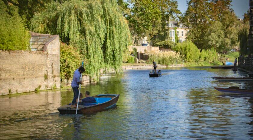 Punting tour Cambridge