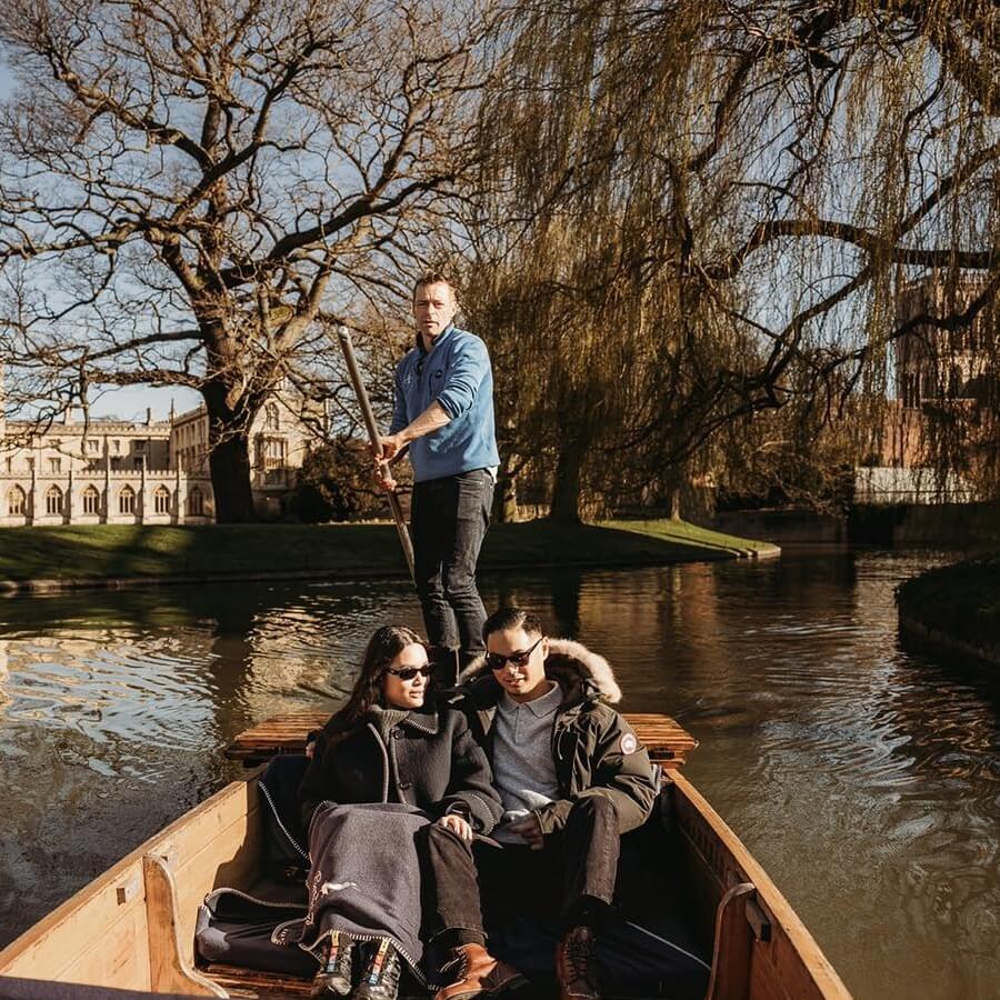 A punting trip on the River Cam